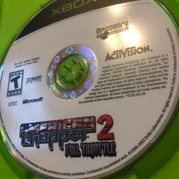 American Chopper 2: Full Throttle (Microsoft Xbox, 2005) Complete - Picture 3 of 5